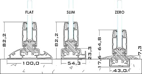 Düşük Eşikli / Eşiksiz Kayar Katlanır Cambalkon 3 image dd7eb466bd902
